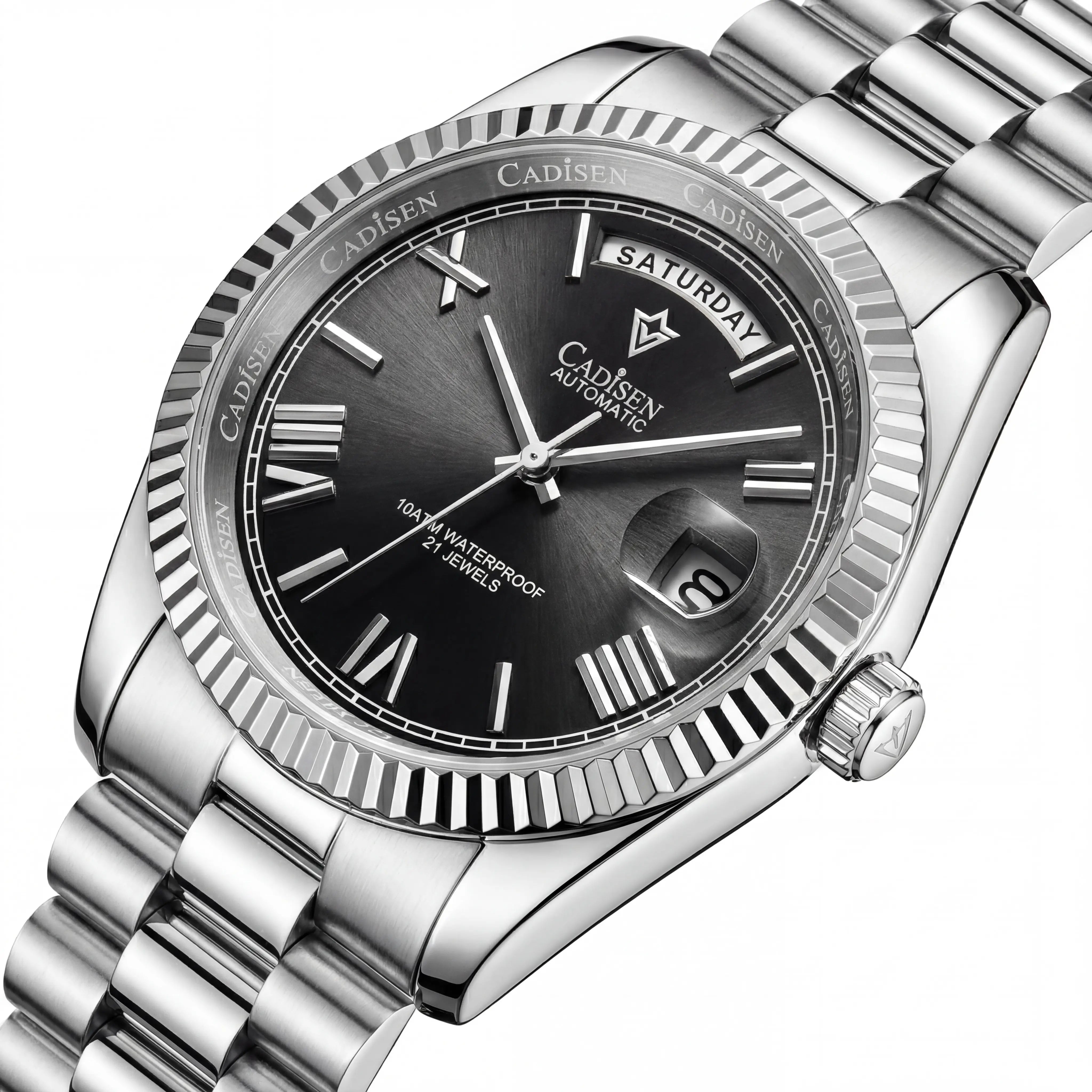 Marvelle Grand Sovereign | Silver Fluted Onyx