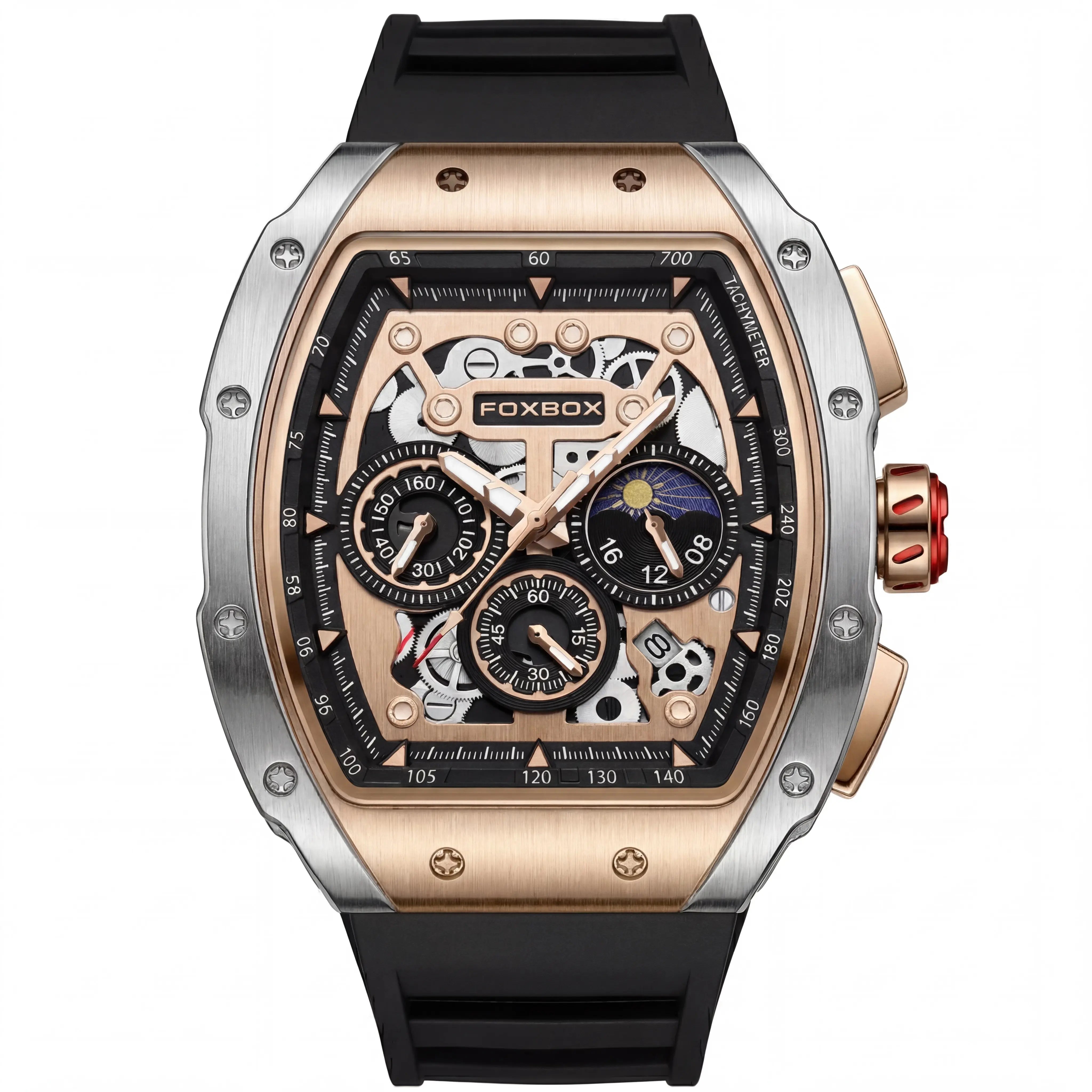 Marvelle Eclipse Dusk | Rose Gold Moon Skeleton