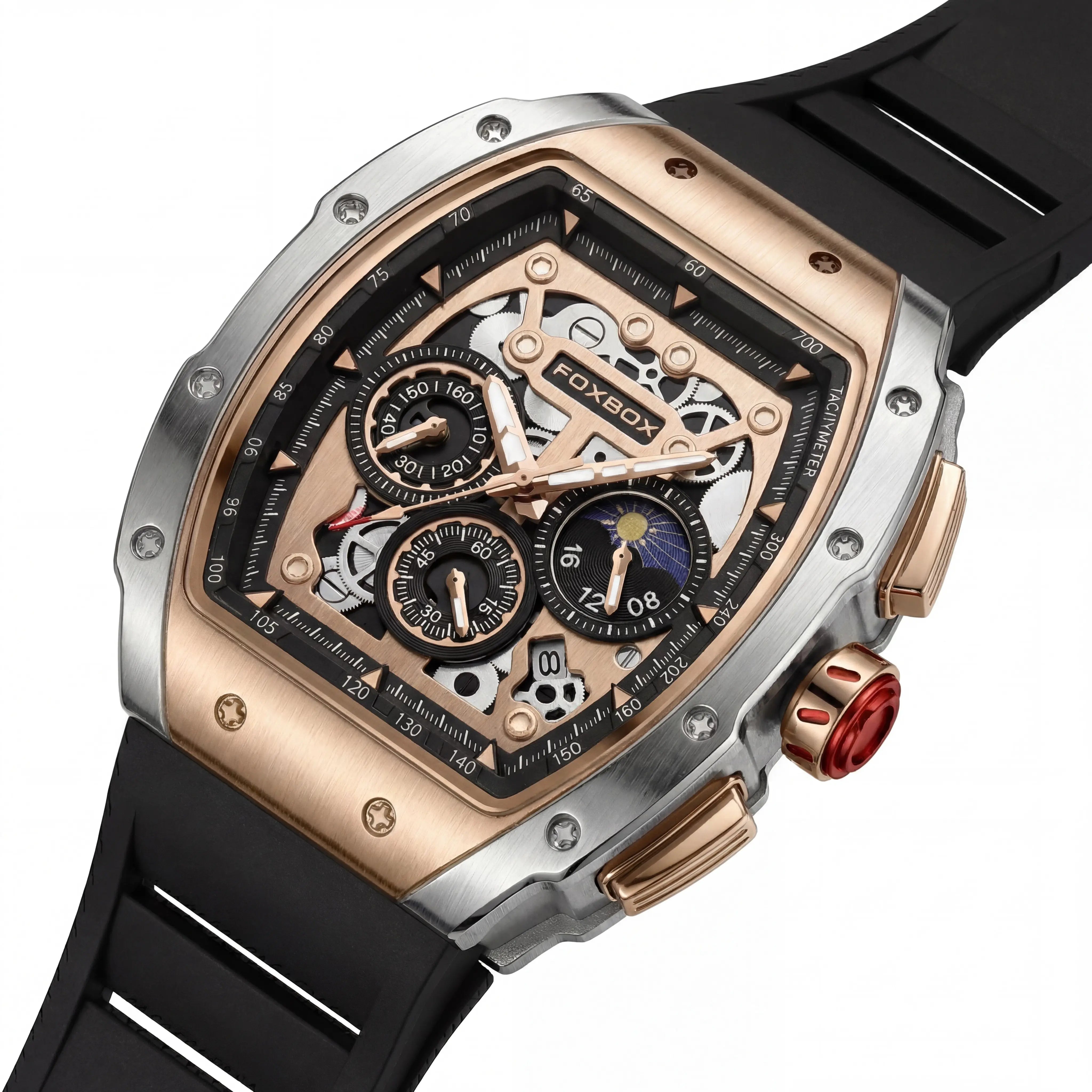 Marvelle Eclipse Dusk | Rose Gold Moon Skeleton