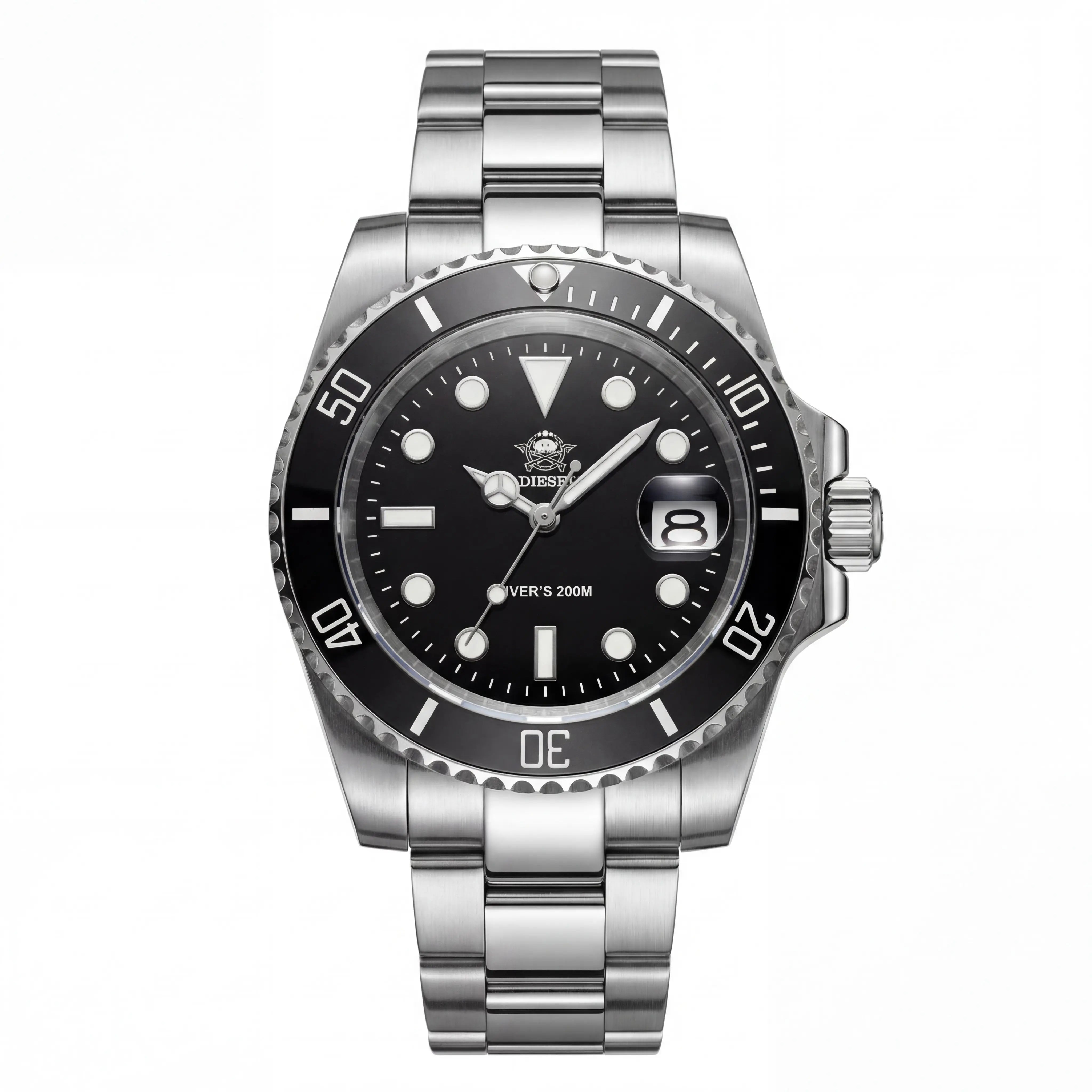 Marvelle Deep Sovereign | Black Bezel Steel