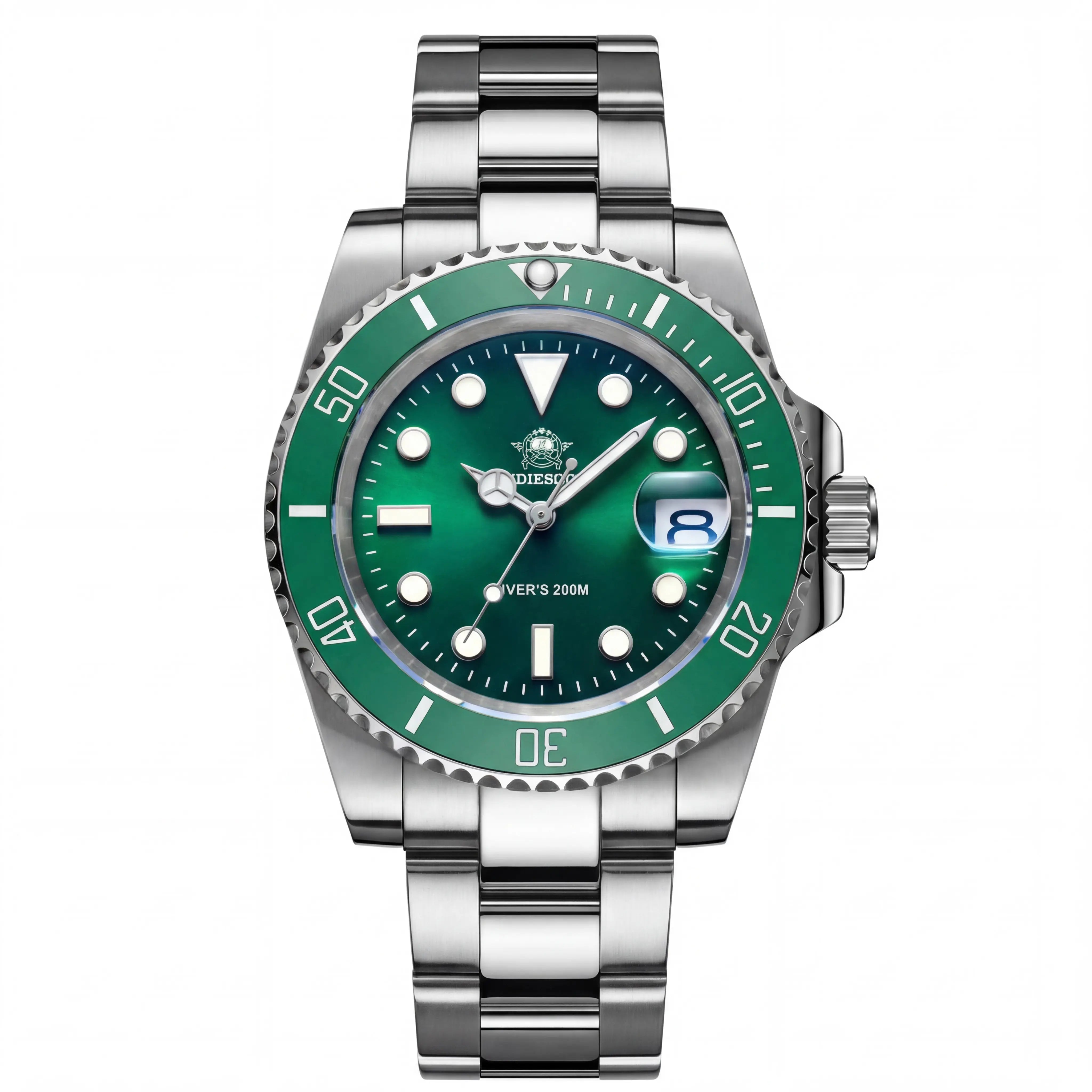 Marvelle Deep Sovereign | Emerald Bezel Steel
