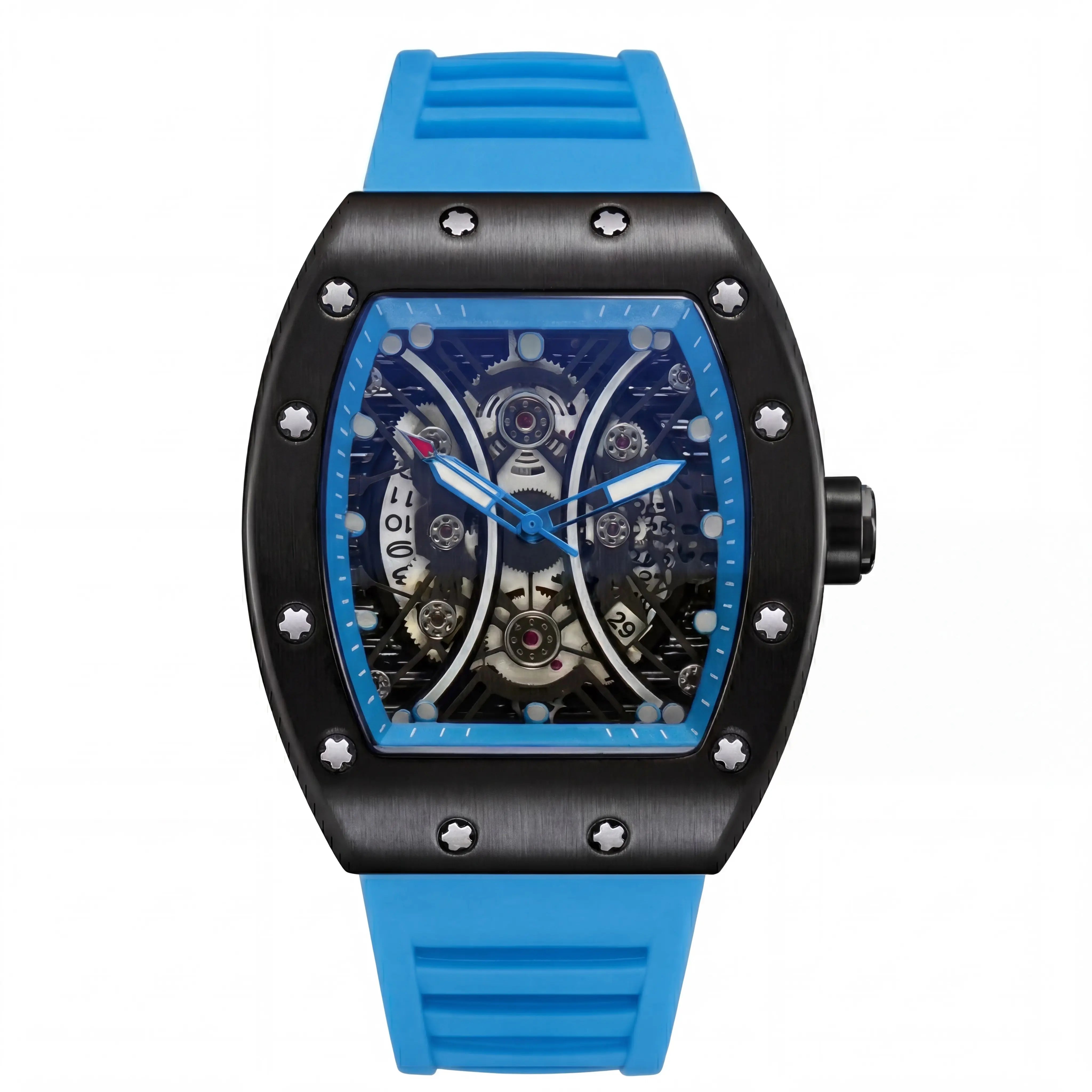 Marvelle Velocity X Pro | Black & Electric Blue Skeleton