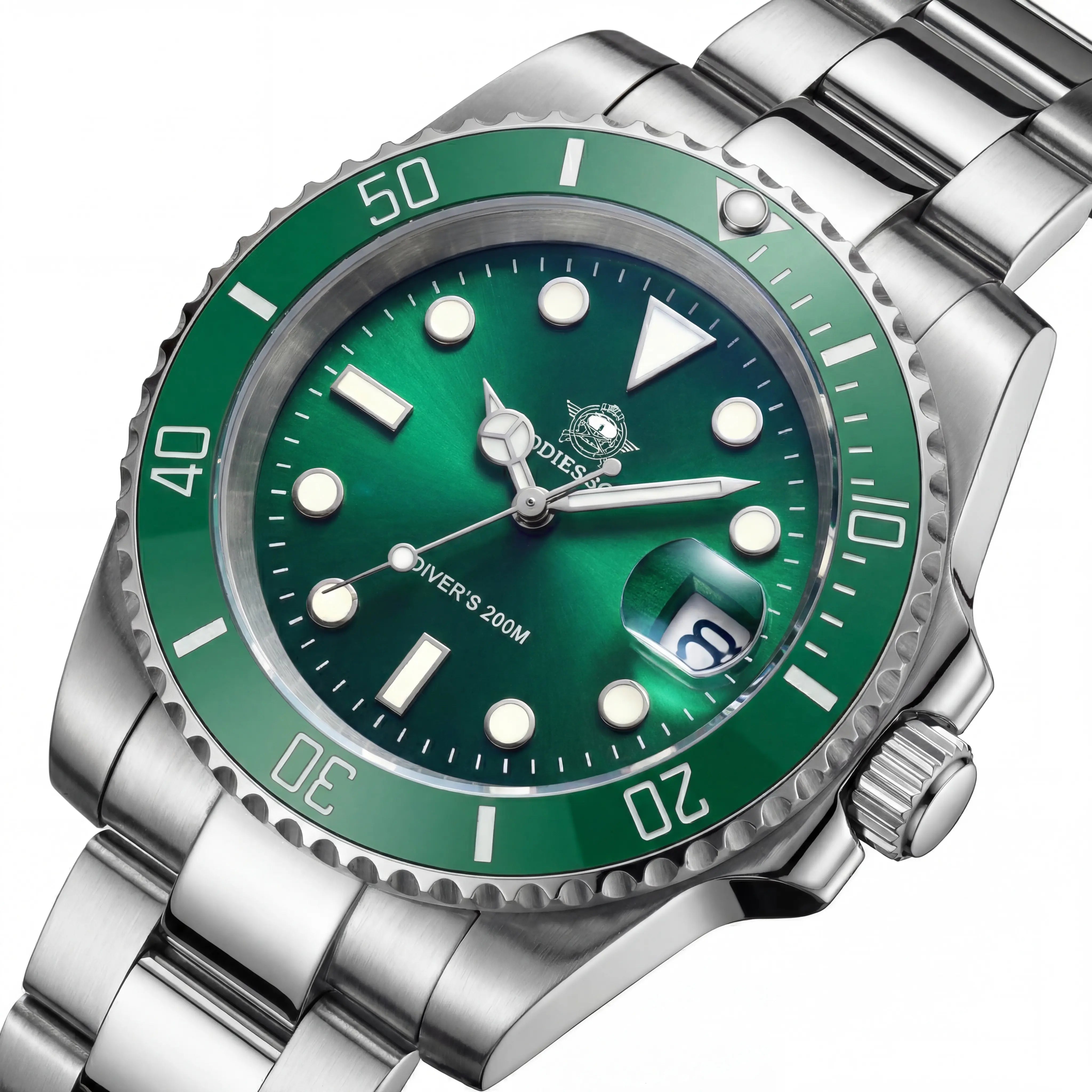 Marvelle Deep Sovereign | Emerald Bezel Steel