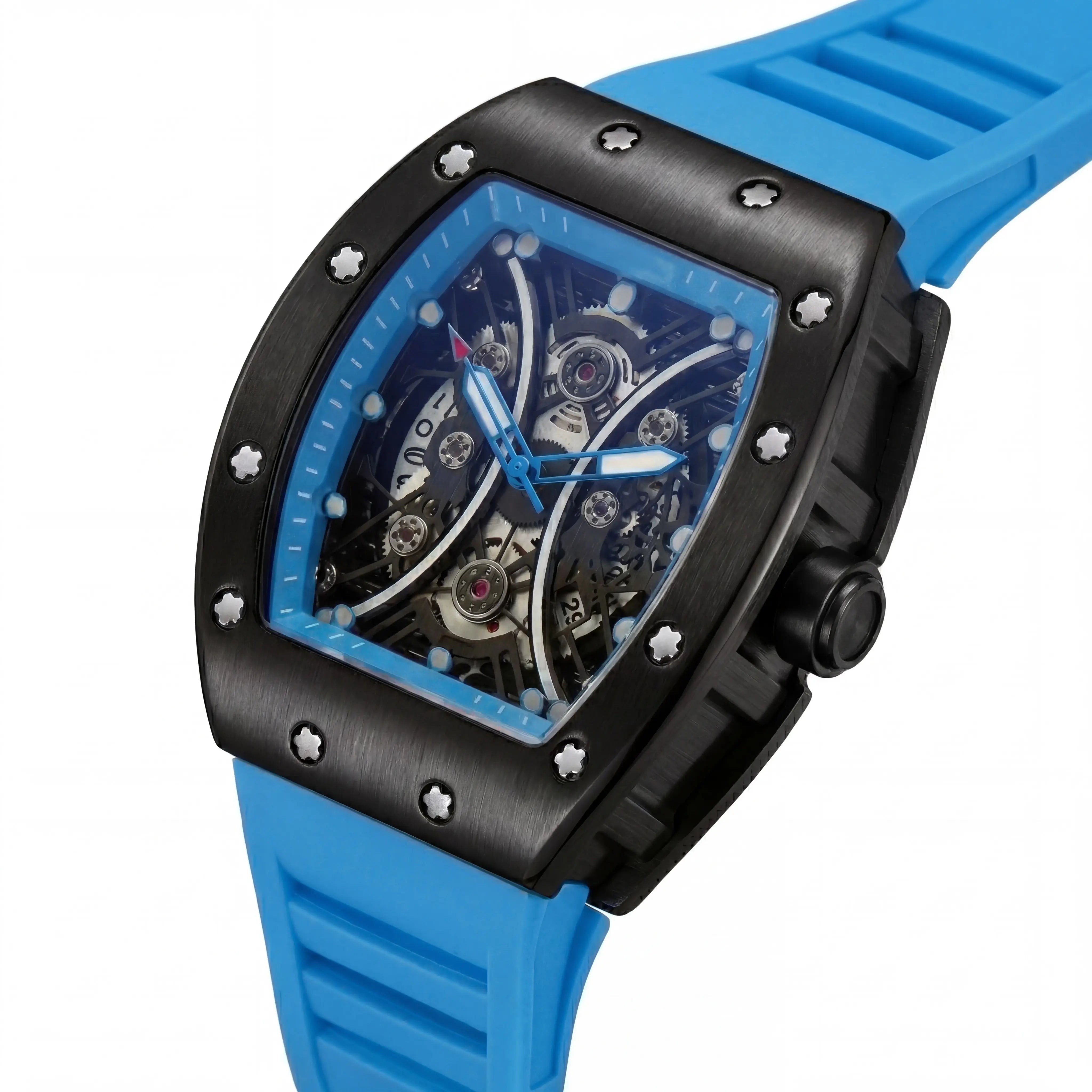 Marvelle Velocity X Pro | Black & Electric Blue Skeleton