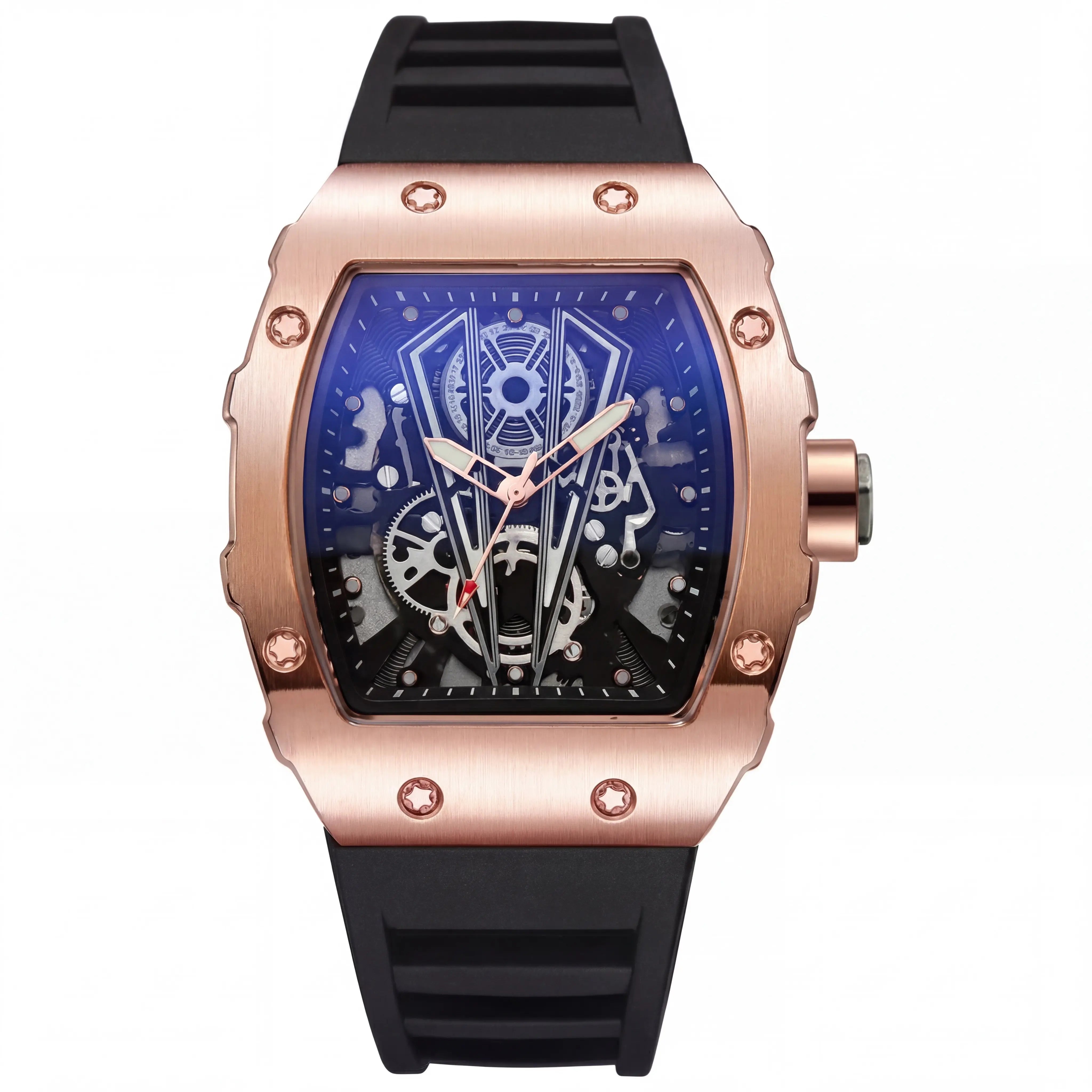 Marvelle Apex Noir | Rose Gold Blue Core