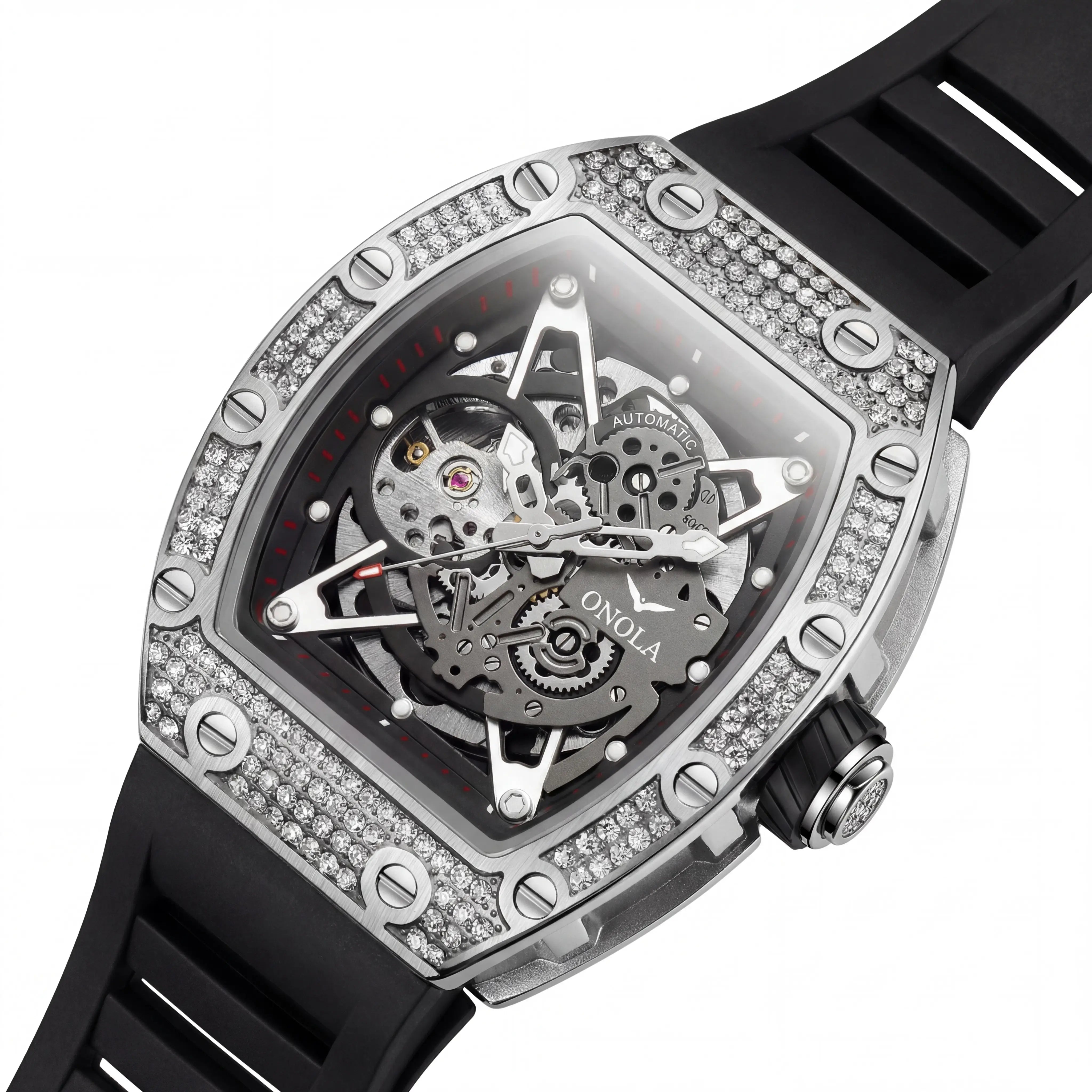 Marvelle Blizzard Steel | Iced Silver Dark Skeleton
