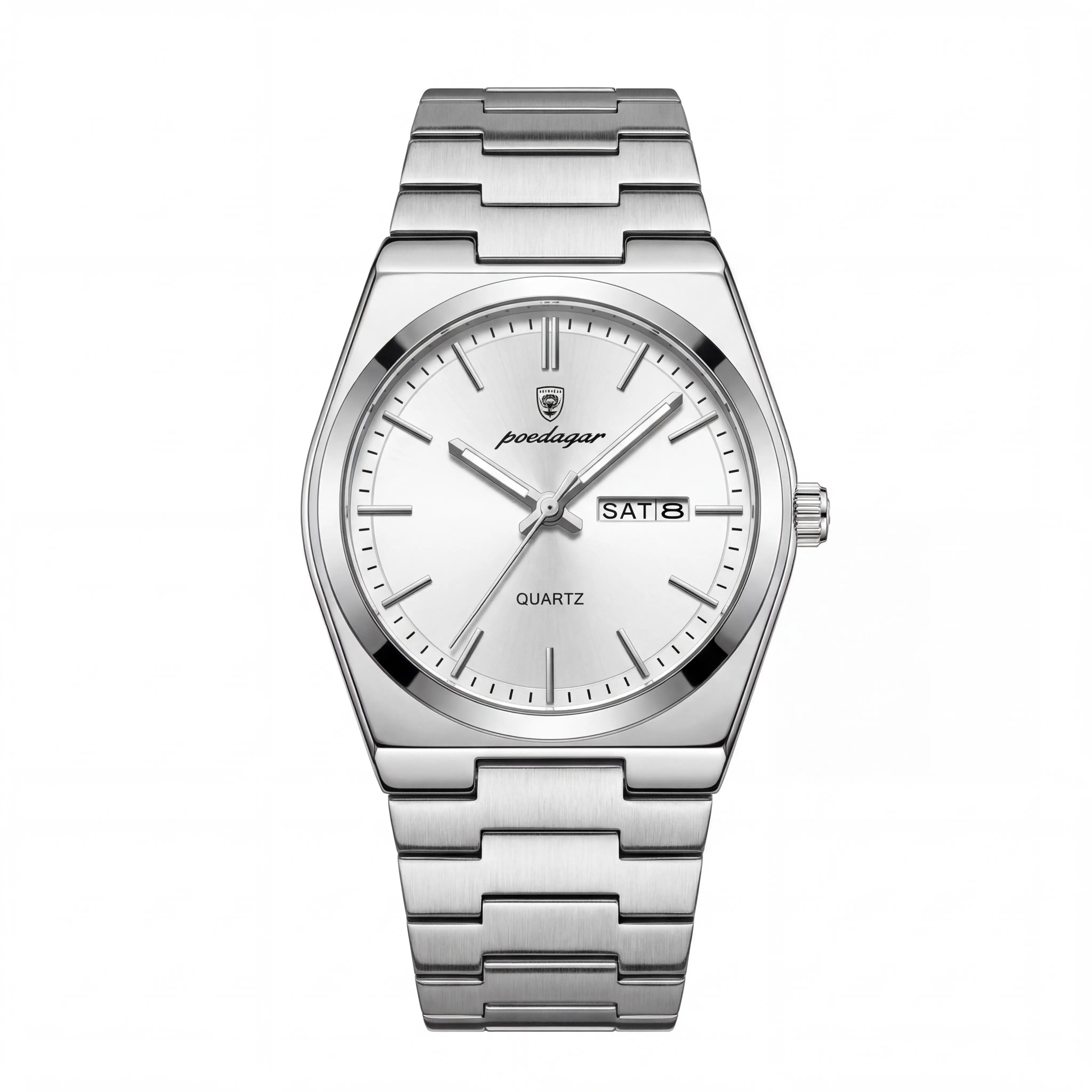 Marvelle Linear Steel | Silver White