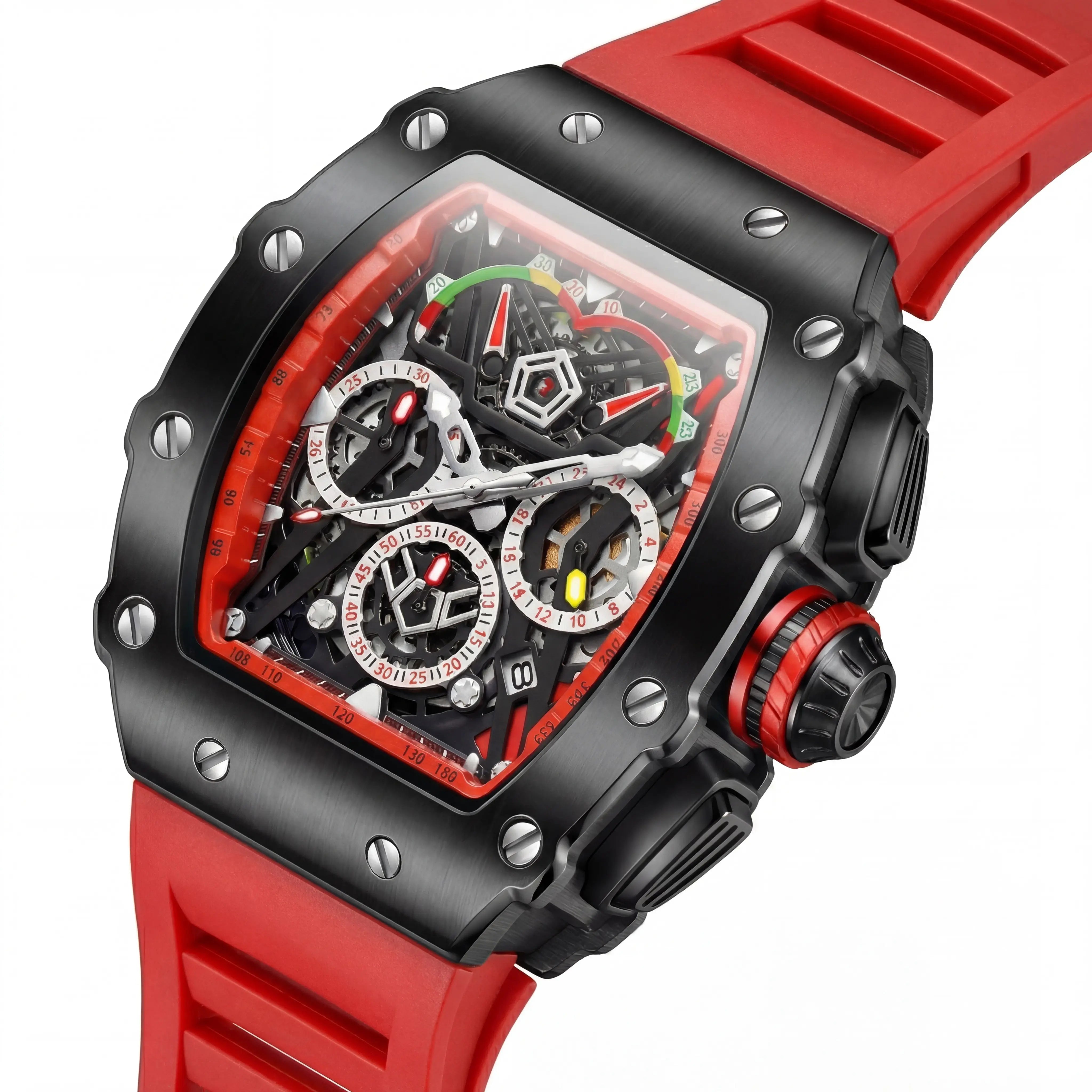 Marvelle Surge Phantom | Black Forge Racing Red Skeleton