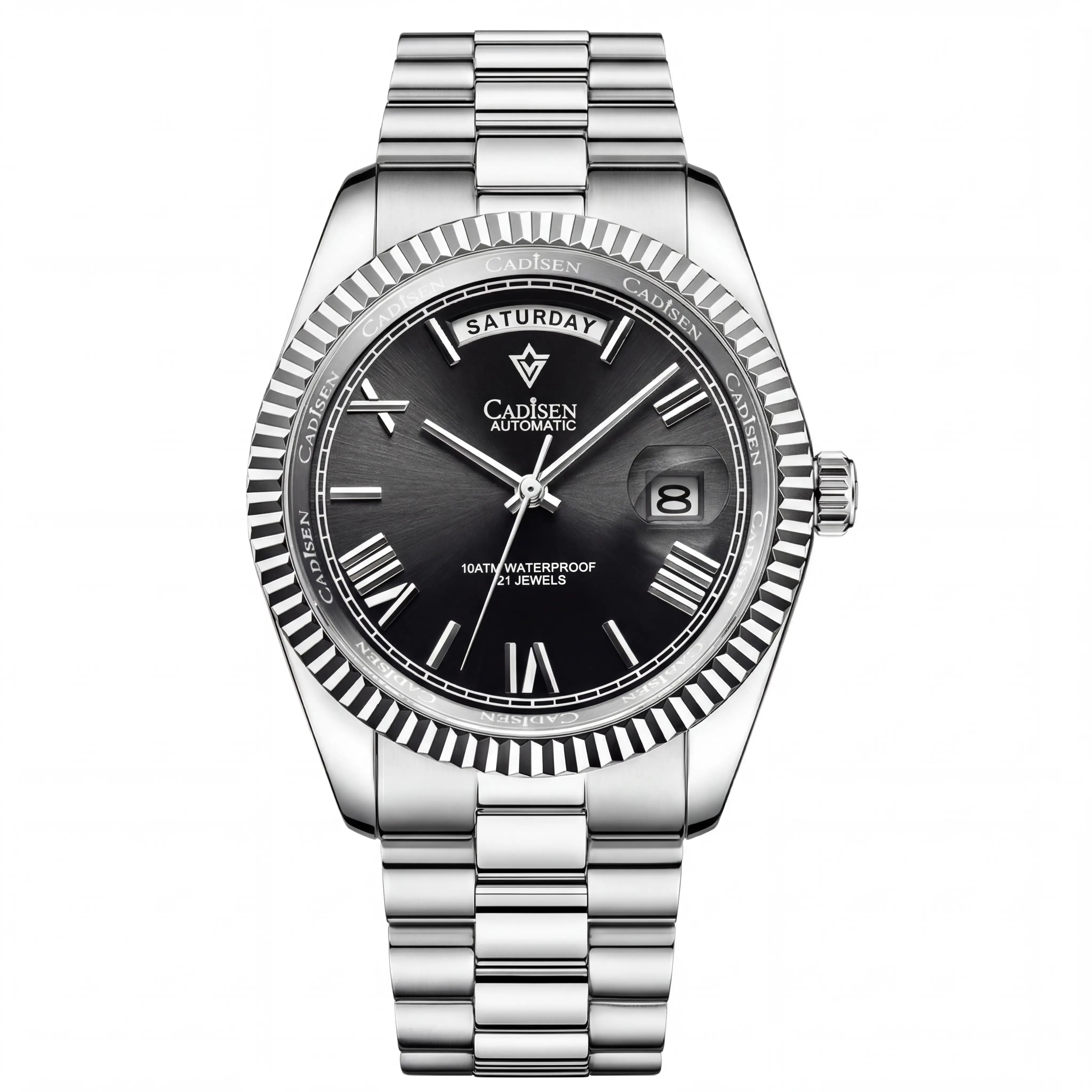 Marvelle Grand Sovereign | Silver Fluted Onyx