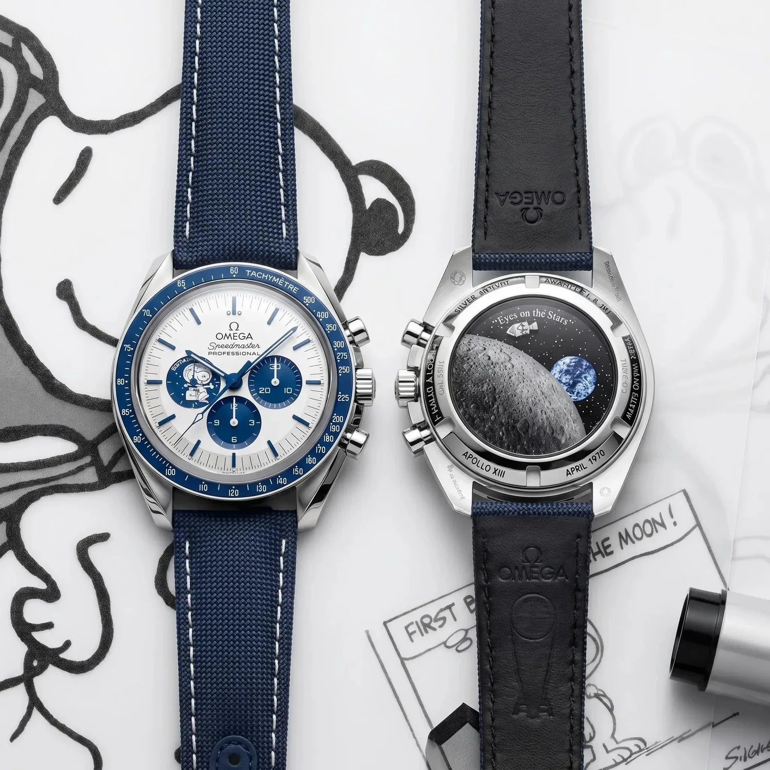 Omega Speedmaster Silver Snoopy